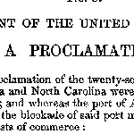 Lincoln Thanksgiving Proclamation, Oct. 3, 1863 (images 735-736)