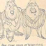 Four More Years of Whomever [Clinton], 1996, Sketchbook,
Pencil on paper  (54)