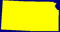 Image of the state of Kansas
