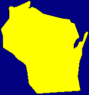 Image of the state of Wisconsin