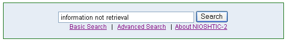 information not retrieval