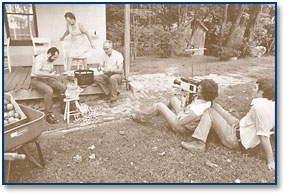 Image: Mr. and Mrs. Josh Easter of Surry County, North Carolina