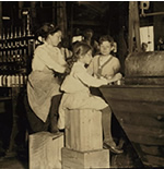 Daisy Langford, 8 yrs. old works in Ross' canneries