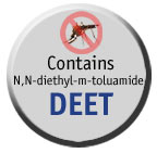 Look for the DEET Label