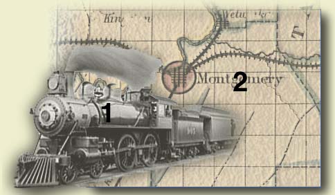 Image: Railroad Map Collage 