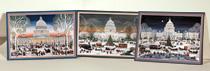 "Folk Art Washington" Capitol Scenes Holiday Cards