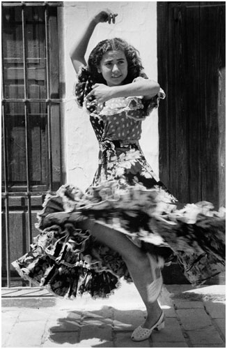Dancer from Valencia, Spain, 1952