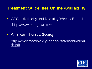 Slide 64: Treatment Guidelines Online Availability. Click here for larger image
