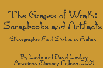 The Grapes of Wrath: Scrapbooks and Artifacts