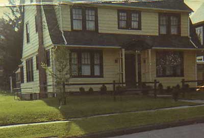 House on a sunny day prior to incident