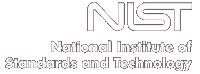 NIST logo - Link to the NIST website