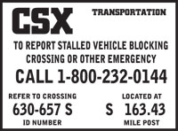 Stalled vehicle Sign image