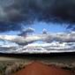 Barrel Springs Byway at sunset.  Photo by Laurie Sada