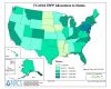 U.S. map showing FY2004 FRPP allocations to States.