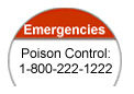 Emergency Poison Control 1-800-222-1222