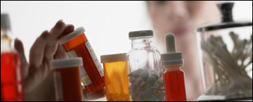 Photo: Medicine bottles