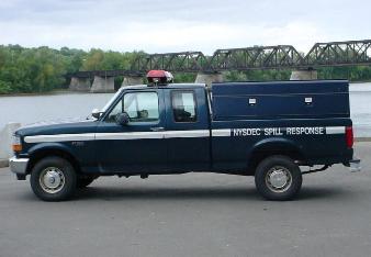 NYSDEC Spill Response truck