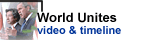 World Unites, 2001 video & timeline