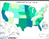 U.S. Map showing the acres enrolled in WRP contracts during FY 2002, by state.