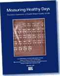 Cover image of Measuring Healthy Days monograph