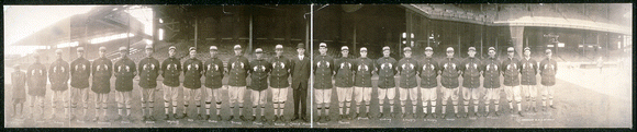 Team pictures of the Philadelphia Athletics baseball team