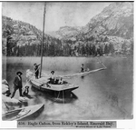 Eagle Canyon, from Eckley's Island, Emerald Bay - Western Shore of Lake Tahoe