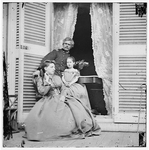Gen. Edward O.C. Ord, wife and child at the residence of Jefferson Davis