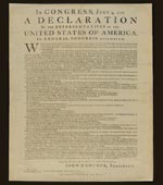 In Congress, July 4, 1776, a declaration by the representatives of the United States of America, in General Congress assembled