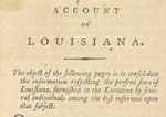 An Account of Louisiana