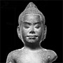 Portrait Statues of the Ancient Cambodian (Khmer) Devaraja or Divine Kings