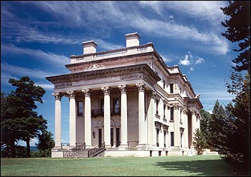 [Photo] View of the Vanderbilt Mansion today, Vanderbilt Mansion National Historic Site.