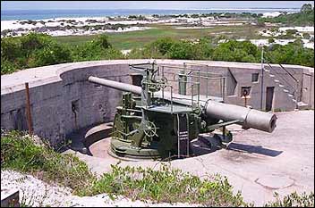 [Cover photo] Battery at Fort Pickens, Santa Rosa Island, Florida.