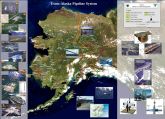 Trans-Alaska Pipeline map with pump stations and photos