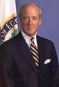 Color photo of Deputy Secretary Eugene W. Hickok