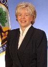 Color photo of Sally L. Stroup, Assistant Secretary, Office of Postsecondary Education