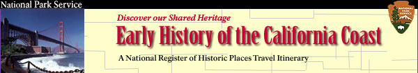 [Graphic] Discover our Shared Heritage Early History of the California coast A National Register of Historic Places Travel Itinerary 