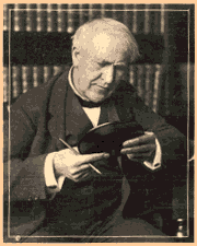 Edison holding a record