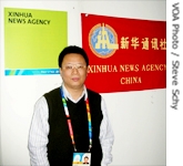 Zhou Jie, senior editor of China's official Xinhua News Agency