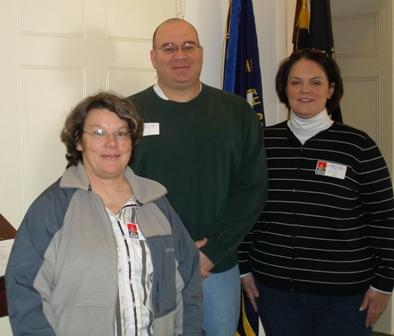 Antoinette Czajkowski, Kevin and Holly Sorrell on February 12, 2007