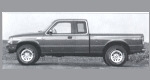 1996 Mazda B2300/B3000/B4000 Pickup 2WD