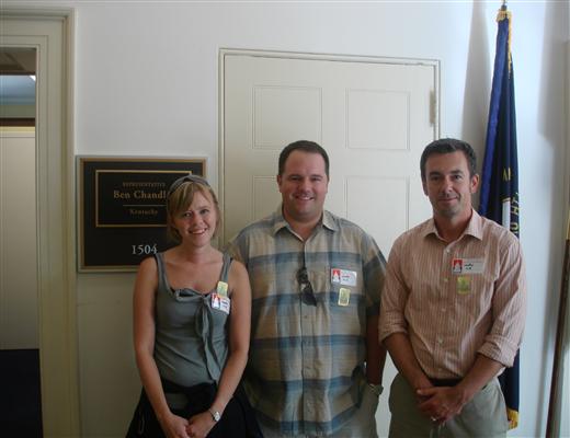 Kelly, Troy, and Tim from Lexington on September 18, 2008