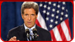John Kerry addresses the Press