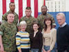 Marines from the 2nd Battalion and their families celebrate their return home at Marine Family Day.