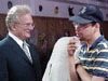 Congressman Berman chats with Tierra del Sol student, Mark Silberstein, a Valley Village resident.