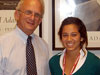 July 18, 2007. Rep. Berman meets with Xascha Diaz, a student from Sylmar High School.  Xascha is participating in the Presidential Classroom program in Washington, DC which trains high school students in leadership and civic education.