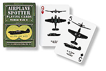Airplane Spotter Single Deck Playing Cards