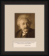 Albert Einstein : A Quotation