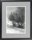 Snowy US Capitol
