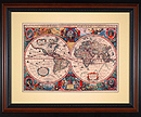 Henricus Hondius World Map