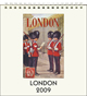 London 2009 Cavallini Easel Calendar